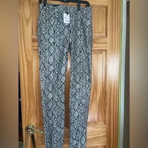 Zara Snake skin pants Leather